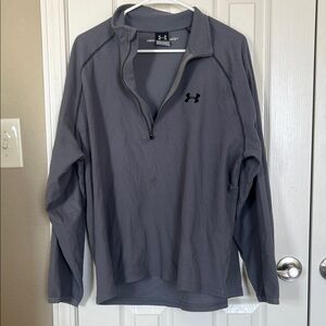 Under Armour Charcoal Quarter-Zip Top